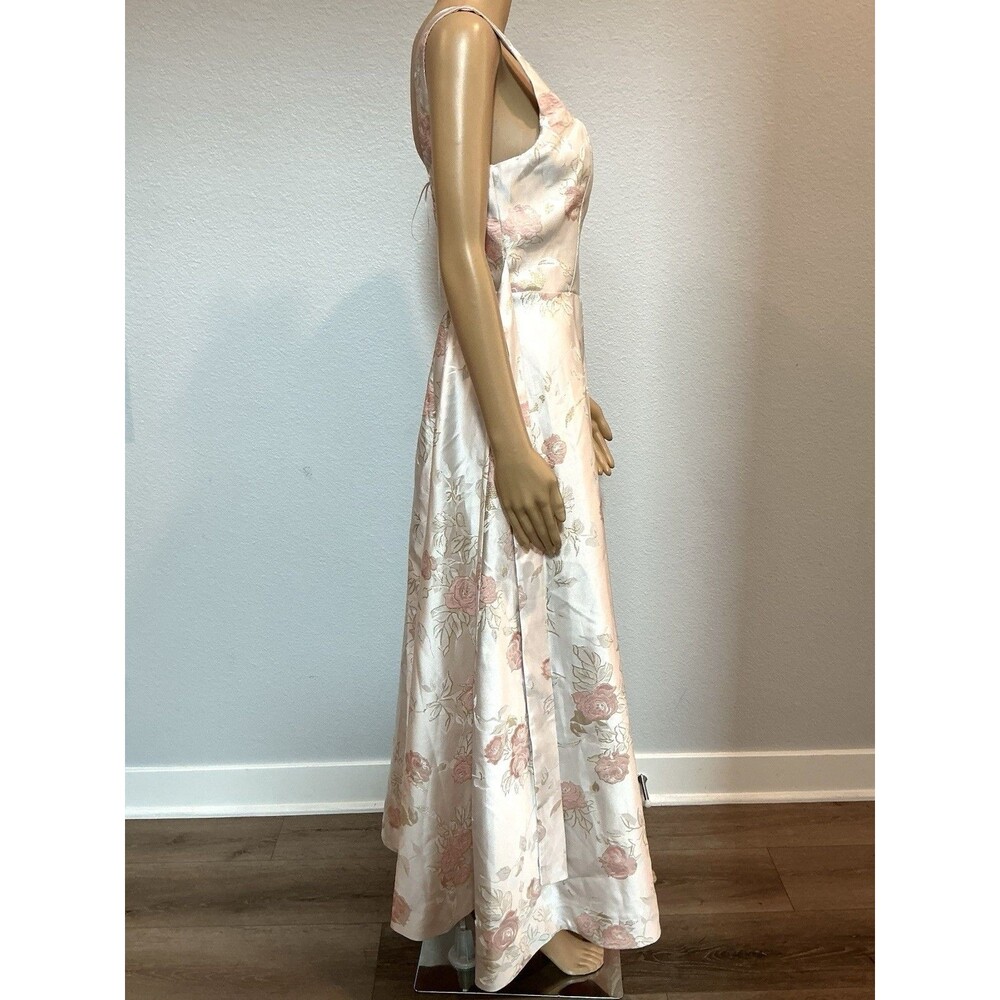 Petal & Pup Zaria Pink Floral Brocade Midi Dress - Size Large - NWOT $159 - Picture 8 of 16